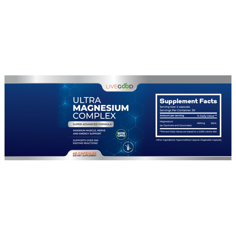 Ultra Magnesium Complex | Rahatlatıcı ve Yenileyici Magnezyum Desteği 🧘‍♀️✨